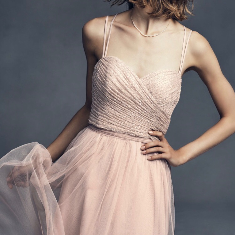 Rose Gold Bridesmaid’s Dress Size 8
